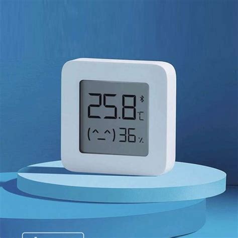 xiaomi moisture meter temperature sensor|clock with thermometer and hygrometer.